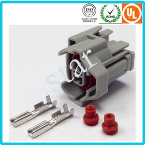 Kustom OEM Auto 2 Pin Mobil Tahan Air 18AWG 15CM Kawat Harness Konektor Kabel Produsen - Product Image 5