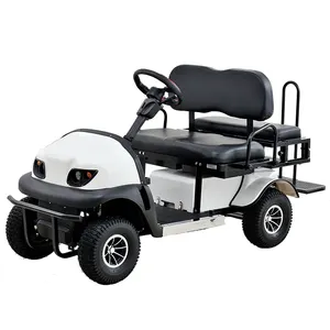 Cheap 4 Seater Electric Pick Up Car Personal Transport Vehicle Golf Trolley Club Carts Golf Buggy Rruiser with Canopy For Sale