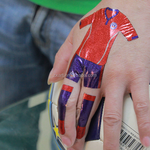 Belleza etiqueta <span class=keywords><strong>España</strong></span> niños temporales cara etiqueta engomada del tatuaje niños <span class=keywords><strong>bandera</strong></span> tatuaje etiqueta - Product Image 5