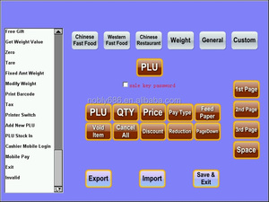 Nhà Máy Outlet Point Of Sale Máy Với 12 Inch Màn Hình Cảm Ứng, Cash Drawer & Máy In Nhiệt - Product Image 4
