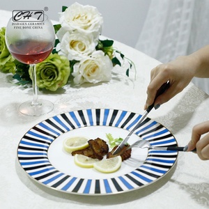 Grande Piatto Piatto per Tacchino / Moderno Piatto da Portata per Ristorante con Logo - Product Image 2