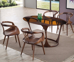 ร้านอาหารเฟอร์นิเจอร์ร้านอาหารชุดรับประทานอาหารร้านอาหารโต๊ะและเก้าอี้ - Product Image 1