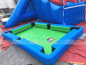 Dropship Articles de <span class=keywords><strong>sport</strong></span> Portable Piscine Russe De Billard Table De Billard De Football Gonflable Portable Table de Billard - Product Image 4