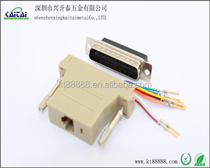 Bộ Chuyển Đổi RJ45 Sang RS232 DB25 Đầu Nối DR45 Sang DB25 - Product Image 3