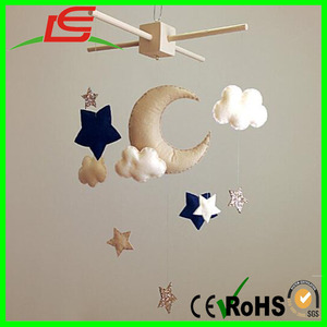 Al por mayor <span class=keywords><strong>luna</strong></span> estrella <span class=keywords><strong>cuna</strong></span> móvil - Product Image 4