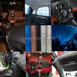 Tela de Gamuza Autoadhesiva para Interiores de Automóviles, Película de Microfibra Suave y Elástica - Product Image 6