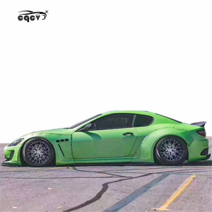 Kit de cuerpo ancho para Maserati GT <span class=keywords><strong>GTS</strong></span> en estilo LB parachoques delantero labio delantero difusor trasero alerón trasero faldones laterales guardabarros arcos de rueda - Product Image 5