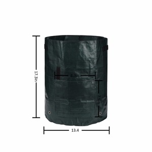 Bac de culture pour pommes de terre, grand sac Portable Durable pour plantation à domicile, noir, pot en PE pour légumes, carottes et oignons, 1 pièce - Product Image 2