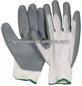 Guante de trabajo de seguridad de nailon recubierto de Palma de <span class=keywords><strong>PU</strong></span> Guantes resistentes a cortes Guante DE SEGURIDAD DE TRABAJO recubierto de <span class=keywords><strong>PU</strong></span> - Product Image 6