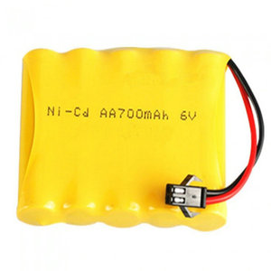 Ni-cd aa 700mah 6v şarj edilebilir pil paketi için güç araçları