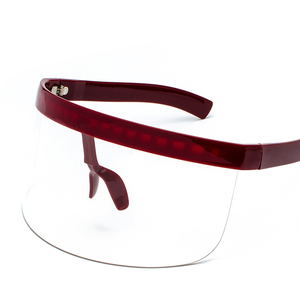 <span class=keywords><strong>Occhiali</strong></span> <span class=keywords><strong>da</strong></span> <span class=keywords><strong>Sole</strong></span> Unisex alla Moda con Montatura Grande, Protezione Solare e Maschera Integrata Anti-spia Personalizzata - Product Image 6