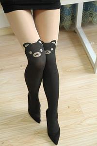 Leuke Panty Kousen, Cartoon Diermodel Kat Afdrukken Legging Cosplay Sokken - Product Image 2
