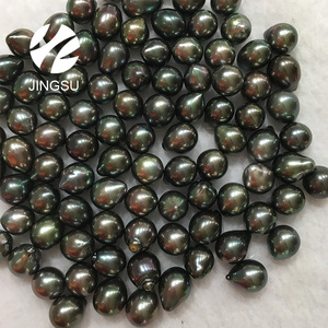 Perlas Tahitianas de color negro, sueltas, sin perforar, con forma Barroca, tamaño disponible desde <span class=keywords><strong>9</strong></span> mm hasta 18 mm - Product Image 4