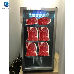 Cico geladeira envelhecimento para carnes, geladeira clássica 2018 DA-280A l de aço inoxidável