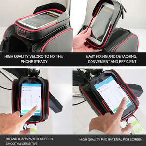 Ciclismo Top tubo marco bolsa viaje alforjas <span class=keywords><strong>bicicleta</strong></span> manillar de la bici del bolso - Product Image 5