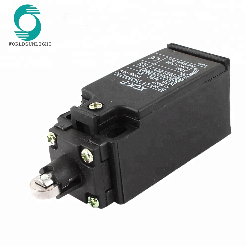 XCK-P102 AC380V 4A, привод роликового поршня, мгновенный компактный концевой выключатель