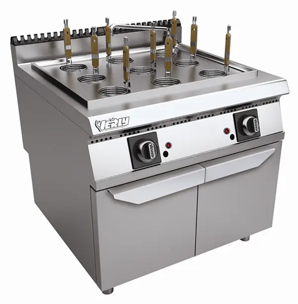 In acciaio inox catering cucina corredo/Gas gamma noodle cucina con cabinet CR-PC-709