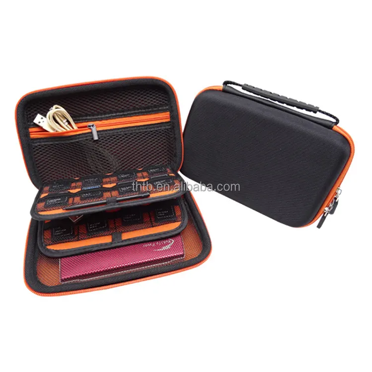 Maleta dura de eva para nintendo 3ds xl/3ds ll/3ds, bolsa para transporte