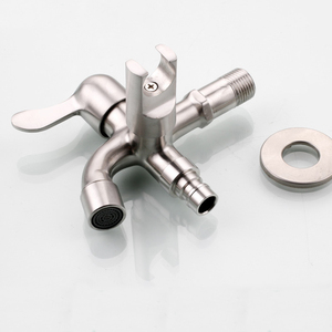Robinet <span class=keywords><strong>de</strong></span> machine à laver multifonction avec pulvérisateur et ensemble <span class=keywords><strong>de</strong></span> bidet, en acier inoxydable 304, finition brossée, <span class=keywords><strong>type</strong></span> classique, robinet mural - Product Image 4