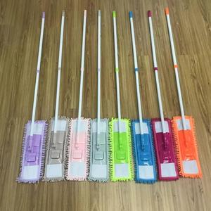 Mopa <span class=keywords><strong>de</strong></span> microfibra desmontable con mango telescópico <span class=keywords><strong>de</strong></span> acero, ecológica, <span class=keywords><strong>de</strong></span> alta absorción <span class=keywords><strong>de</strong></span> agua y alta tasa <span class=keywords><strong>de</strong></span> deshidratación, con cabezal <span class=keywords><strong>de</strong></span> chenilla. - Product Image 6
