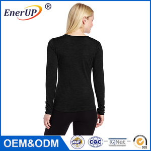 2016 Invierno Hombre Ropa Interior Térmica Mujeres Funcional de manga larga T Shirt - Product Image 2