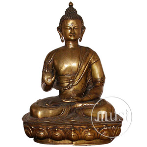 Estatua de Buda de Bronce, Grande, para Exteriores, Estilo Budista del Sudeste Asiático, Escultura de Gran Tamaño - Product Image 6