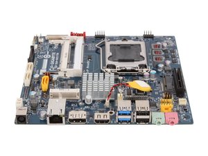 GIAGABYTE Thin Mini-ITX マザーボード GA-87TN、オールインワンおよびスリムプロファイルPC用、選択可能な電源 - Product Image 4