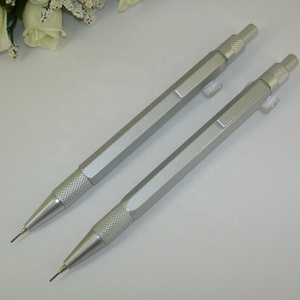 Nicechaut — <span class=keywords><strong>crayon</strong></span> mécanique Hexagonal en laiton et métal, 0.7mm, <span class=keywords><strong>Action</strong></span> d'épaule, <span class=keywords><strong>crayon</strong></span> à claquette Unique pour étudiants - Product Image 2