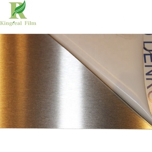 No <span class=keywords><strong>hay</strong></span> residuos contra daños Auto adhesivo de acero inoxidable PE película protectora - Product Image 5