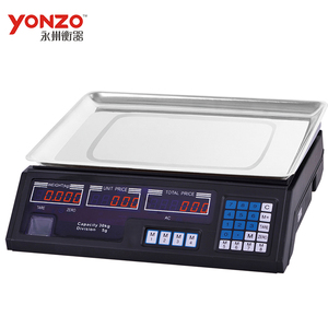 <span class=keywords><strong>35kg</strong></span> 가격 계산 디지털 저울, 슈퍼마켓에서 과일 및 채소 무게 측정용 - Product Image 5