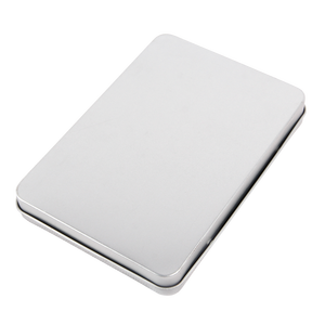 复古矩形压花窗巧克力金属锡