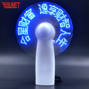 Sunjet lập trình LED văn bản tùy chỉnh tin nhắn LED xử lý Fan - Product Image 4
