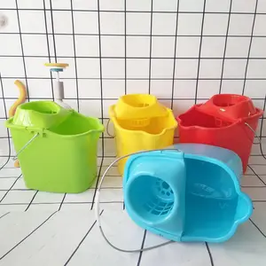 Schoonmaak Accessoires Groothandel Huishoudelijke Plastic Pp Vloerreiniging Dweil Squeezer Emmer Te Koop