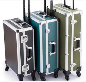 Tùy chỉnh màu xanh/Màu xanh lá cây nhôm cán Xe đẩy va li/Mang trường hợp công cụ với trứng bọt - Product Image 2