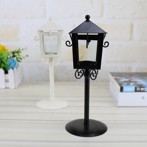Farola Decorativa de Metal, <span class=keywords><strong>Farol</strong></span> de Vela Decorativo, <span class=keywords><strong>Portavelas</strong></span> - Product Image 2