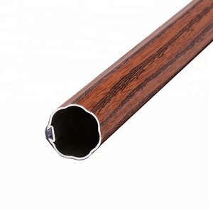 Aluminio anodizado tubos para barra de <span class=keywords><strong>la</strong></span> cortina - Product Image 2