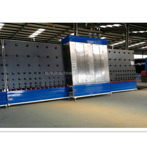 Maquinaria de procesamiento de vidrio de última generación Máquina de lavado y secado de vidrio vertical eficiente - Product Image 2