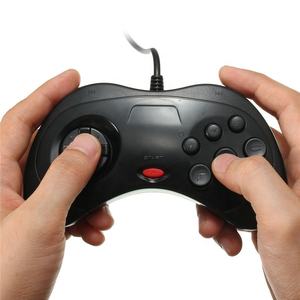 En gros Populaire Filaire Rétro USB Classique Jeu Contrôleur Gamepad Joypad pour PC Pour Consoles <span class=keywords><strong>Sega</strong></span> Saturn Système Style BATEAU RAPIDE - Product Image 2
