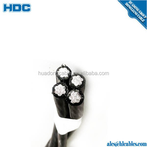 Duplex <span class=keywords><strong>Triplex</strong></span> Quaplex Trên Không Cáp Bó ABC Cáp Cho <span class=keywords><strong>Overhead</strong></span> Dòng - Product Image 5