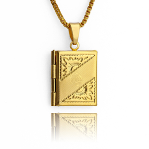 Perhiasan Grosir Murah Dubai Liontin Emas Fashion Kalung Emas 18k - Product Image 3