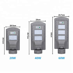 6500 <span class=keywords><strong>K</strong></span> Powered 25 W todo en una luz de calle llevada Solar - Product Image 2