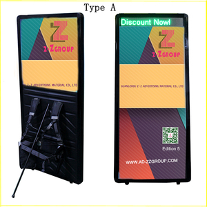두 번 sided LED 인간의 backpack 광고 판 대 한 광고 와 led display 및 lce 스크린