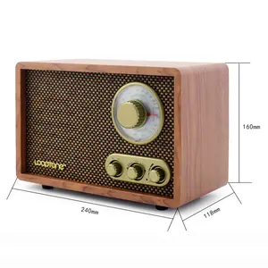 Mifa — haut-parleur bluetooth portable, radio fm, design antique, radio en bois, vintage, nouveau, 2019 Offre Spéciale