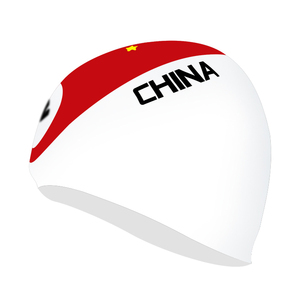 <span class=keywords><strong>Gorro</strong></span> de baño <span class=keywords><strong>personalizado</strong></span> de calidad, de silicona, con estampado de bandera nacional - Product Image 1