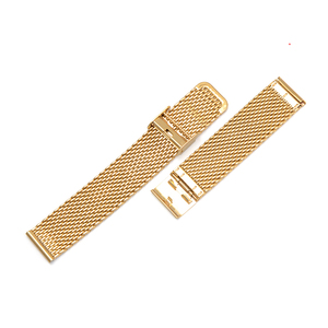 Chất Lượng Cao 16Mm 18Mm 20Mm 22Mm 24Mm Người Đàn Ông Phụ Nữ Thép Không Gỉ Lưới Vòng Đeo Tay Dây Đeo Đồng Hồ - Product Image 5