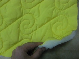 Nhà Máy Trực Tiếp Cung Cấp Thân Thiện Với Môi Fluff <span class=keywords><strong>Polyester</strong></span> Quilt Batting 150 Cm Rộng Dacron Đệm Trong Cuộn - Product Image 3