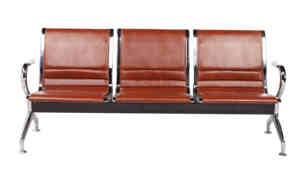 L'aéroport d'attente en acier banque chaise d'attente bus station métro d'attente salle d'école pu cuir chaise (YA-J19) - Product Image 3