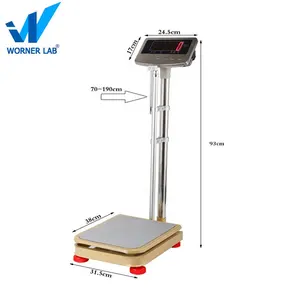 200kg Medical Height Measure Körper gewichts skala