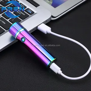 Windproof Plazmatic Electric Lighter car cigarette lighter with usb charging port