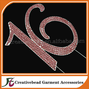 4.7 ''Rhinestone Número 16 pink Quinceanera Cumpleaños Torta de La Taza torta - Product Image 3